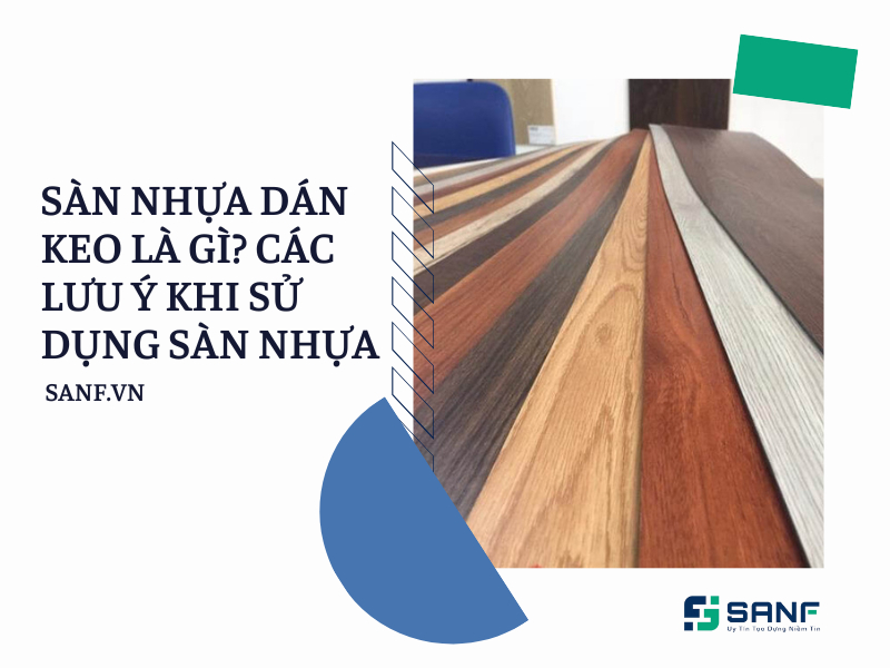 sàn nhựa dán keo là gì