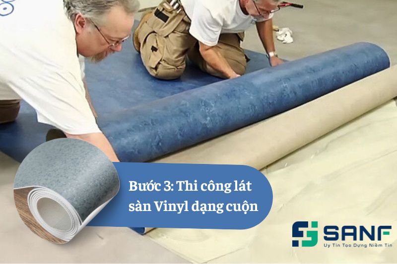 Sàn nhựa vinyl cuộn 