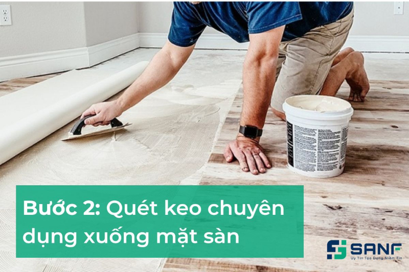 cách lát sàn nhựa giả gỗ