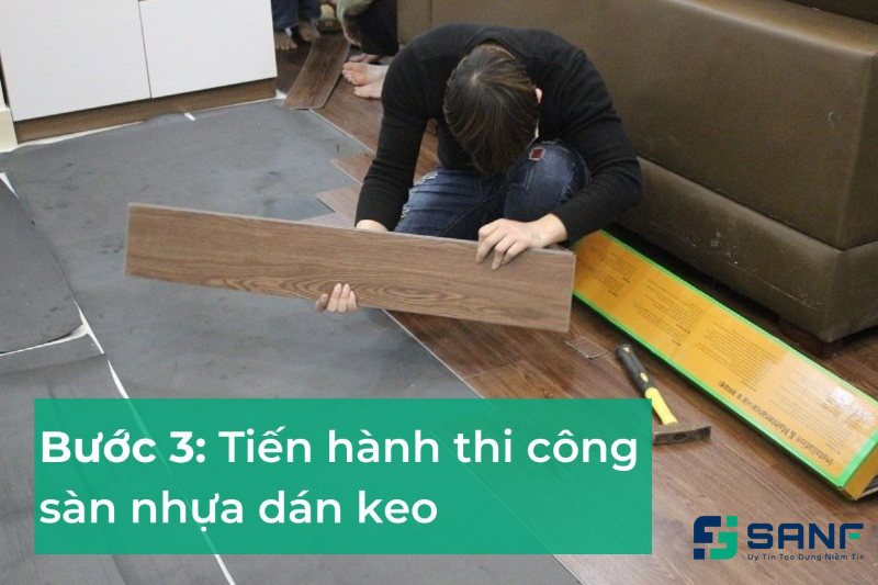 hướng dẫn cách lắp sàn nhựa giả gỗ