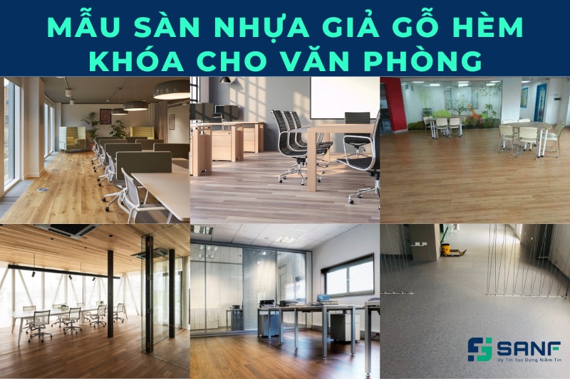 sàn nhựa giả gỗ hèm khoá