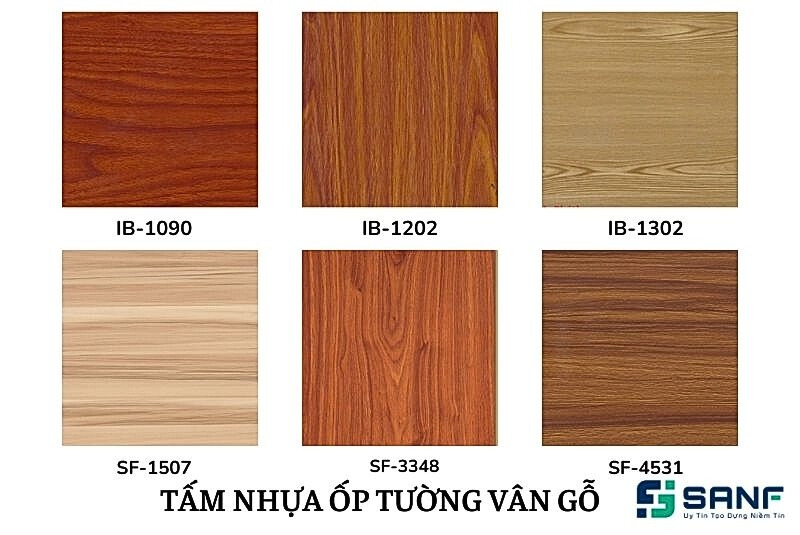 Tấm nhựa vân gỗ