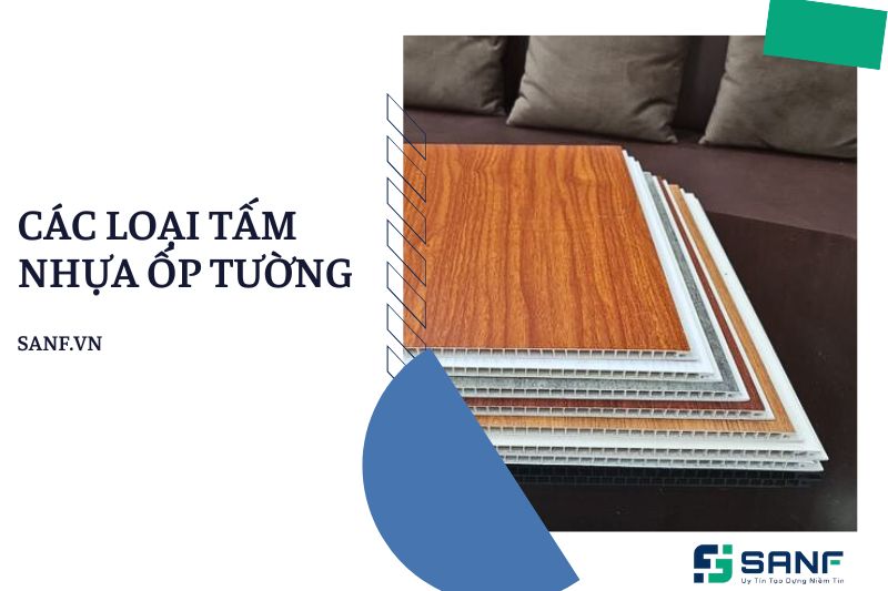 Các loại tấm nhựa ốp tường