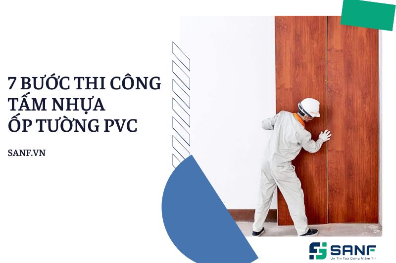 thi công tấm nhưa ốp tường