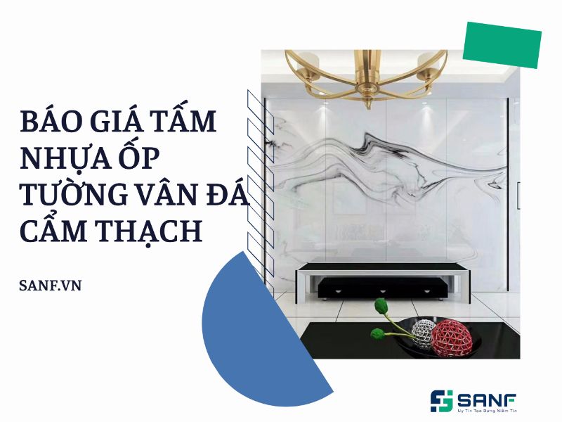 báo giá tấm nhựa ốp tường vân đá cẩm thạch