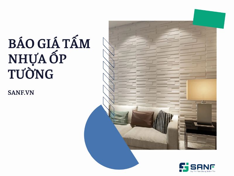 báo giá tấm nhựa ốp tường