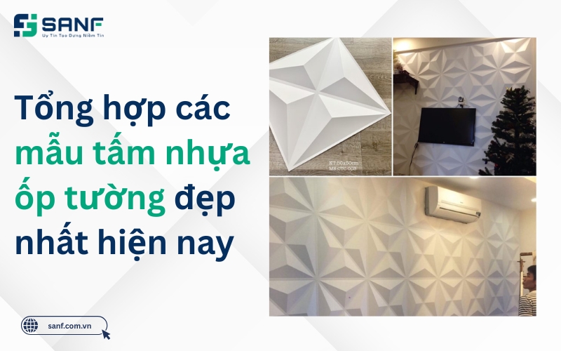 mẫu tấm nhựa ốp tường