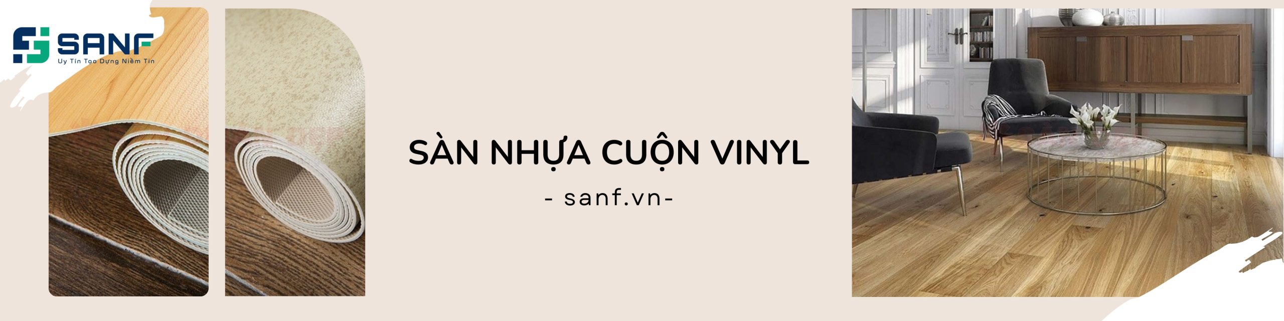 Sàn Nhựa Cuộn Vinyl