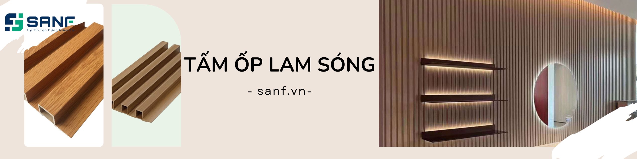 Tấm Ốp Lam Sóng