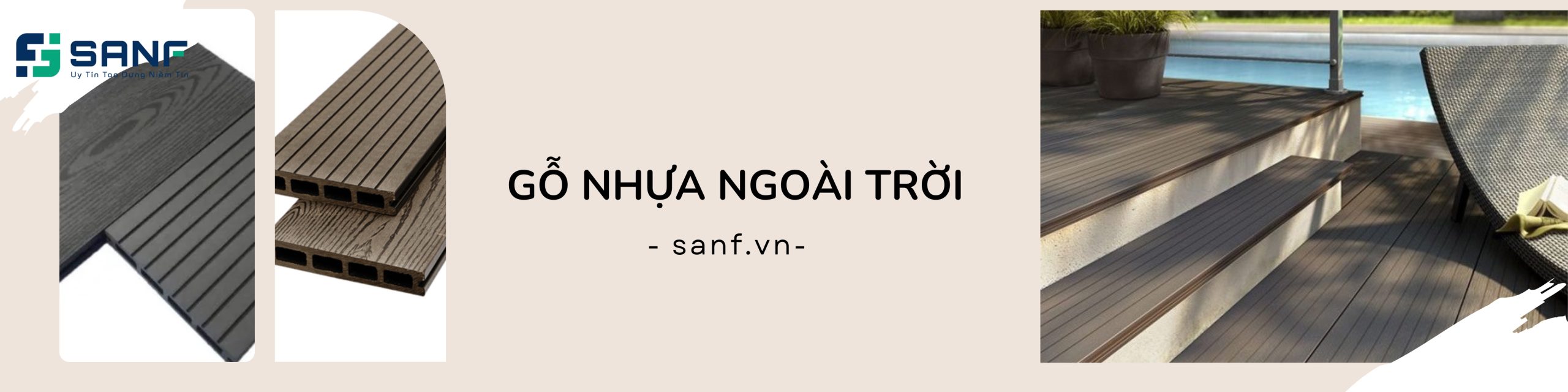 Gỗ nhựa ngoài trời