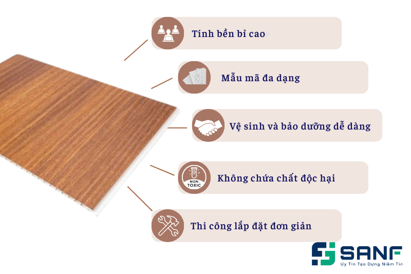 báo giá tấm nhựa giả gỗ ốp tường