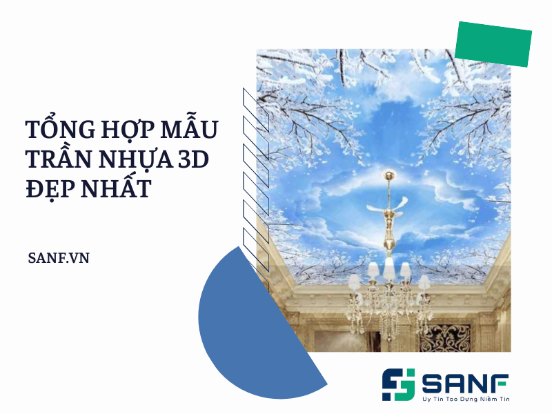 Mẫu trần nhựa 3D