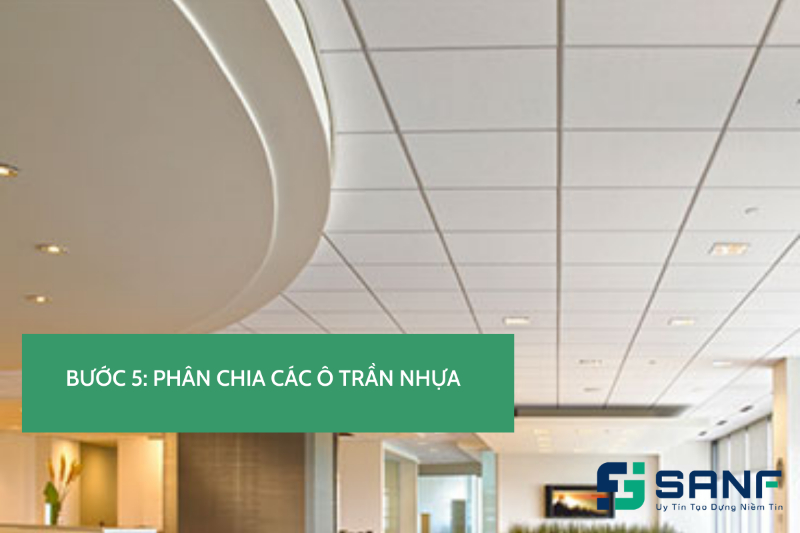 cách ốp trần nhựa giả gỗ - SanF