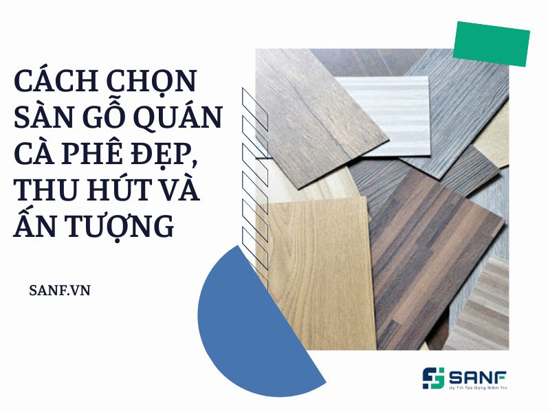 sàn gỗ quán cà phê