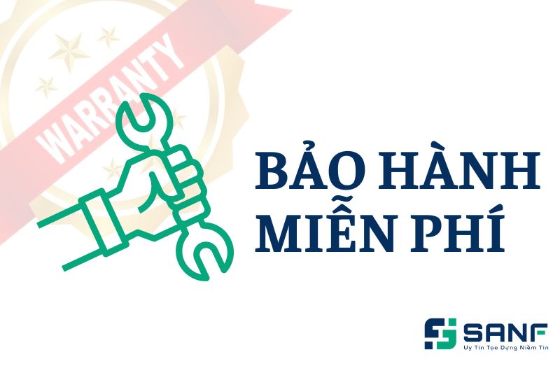 Chính sách bảo hành miễn phí