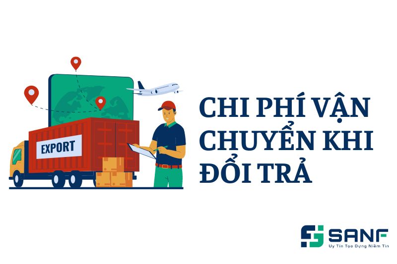 Chi phí vận chuyển khi đổi trả