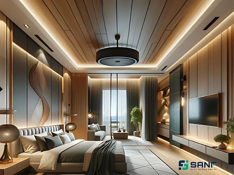các mẫu trần nhựa phòng ngủ​ đẹp