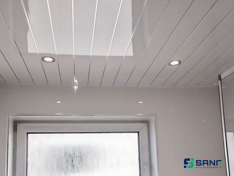 mẫu trần nhựa nhà vệ sinh​ đẹp