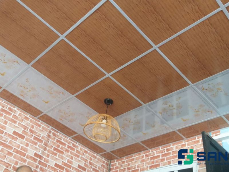 tấm nhựa pvc ốp trần