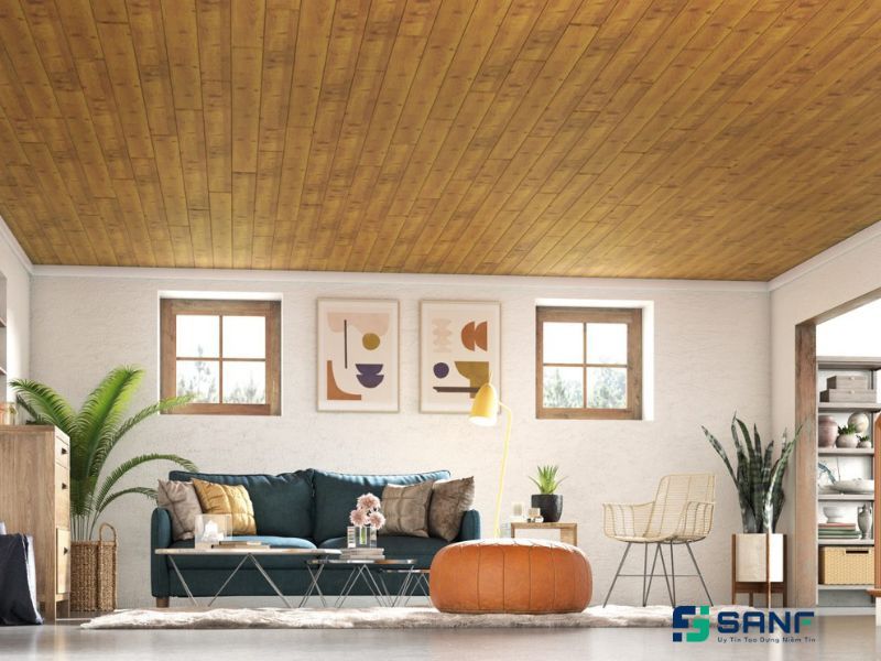 thiết kế trần nhựa pvc