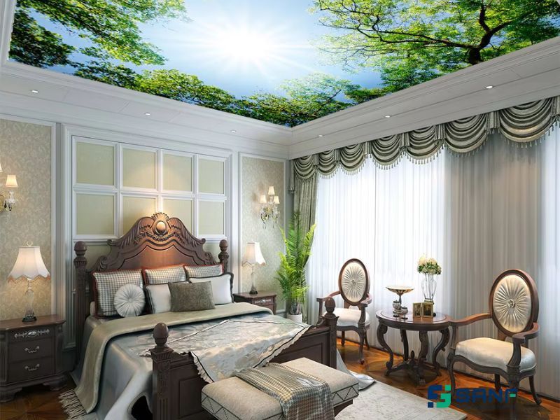 trần nhựa đẹp cho phòng ngủ