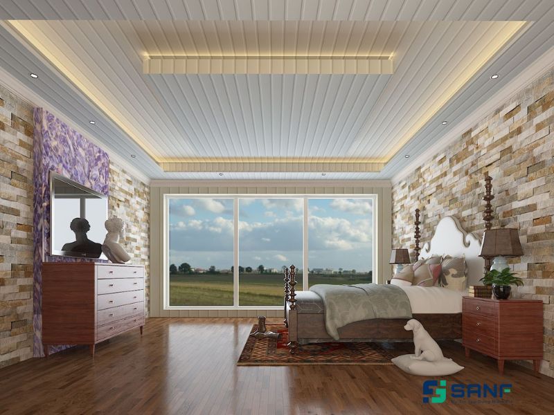 trần nhựa pvc giá rẻ