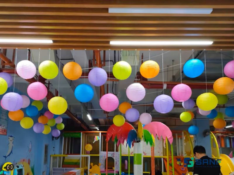 trần nhựa thanh lam giả gỗ