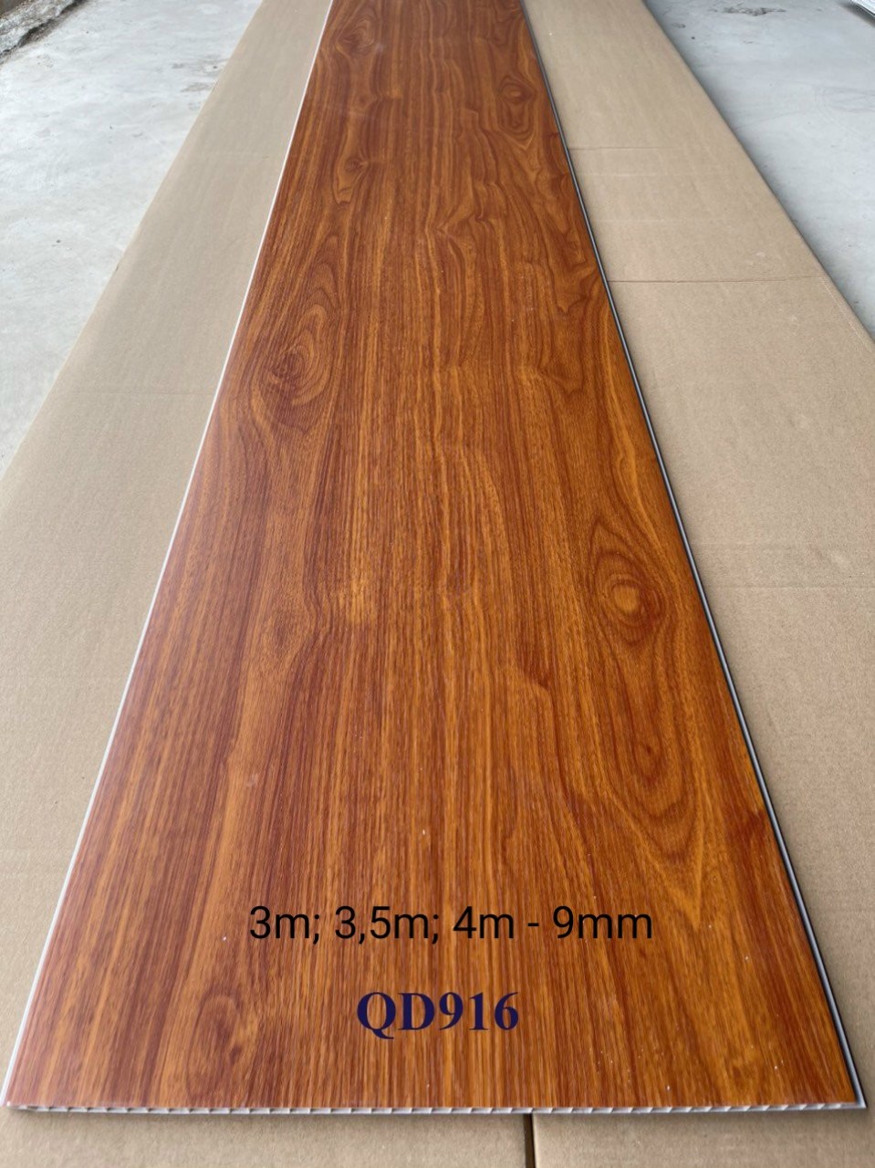 tấm ốp tường giả gỗ nano QD916