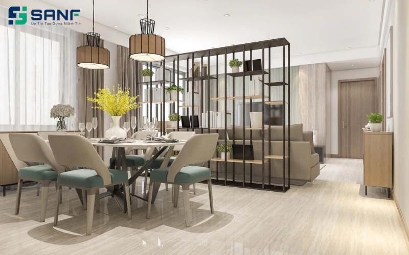 kích thước và vị trí hợp lý