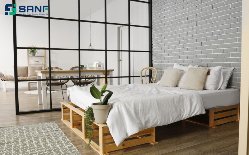 vách nhôm kính nhẹ bền