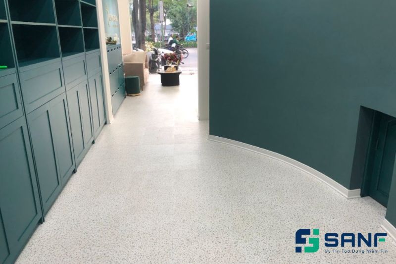 sanf là đơn vị thi công sàn nhựa uy tín