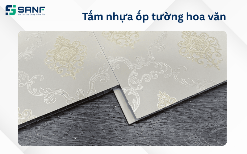 tấm nhựa ốp tường hoa văn
