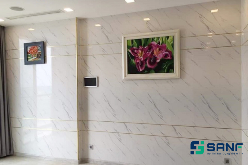 tấm nhựa ốp tường vân đá