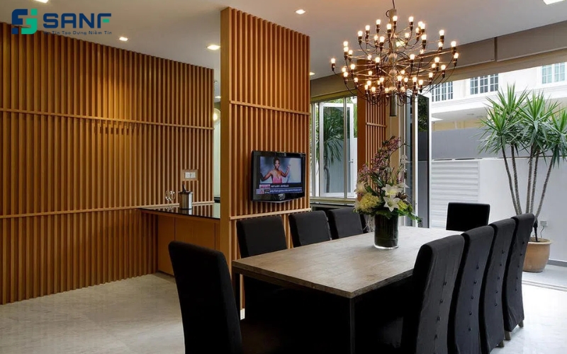 vách lam sóng bán phần