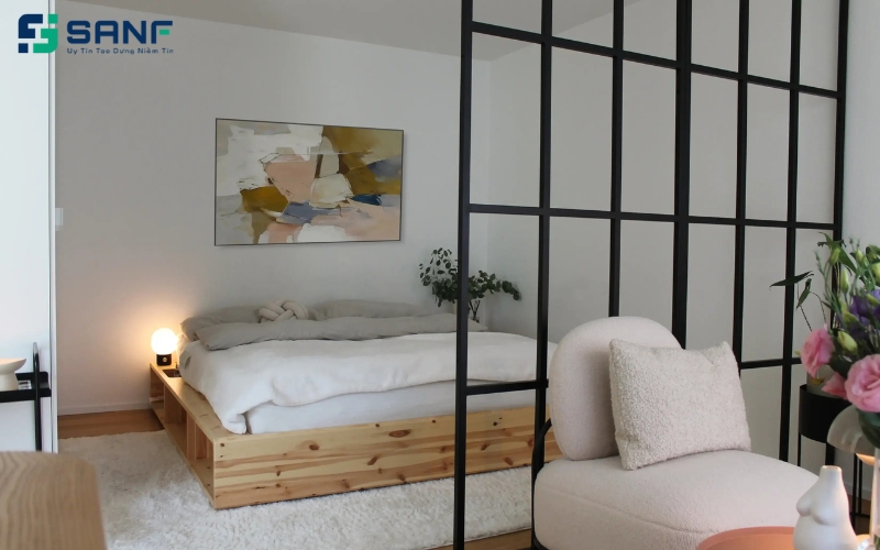 vách ngăn cố định