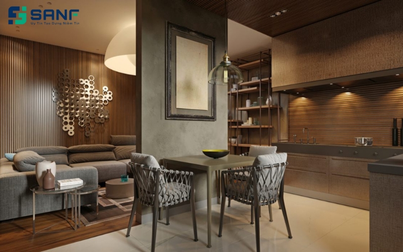 vách tông màu xám cao cấp