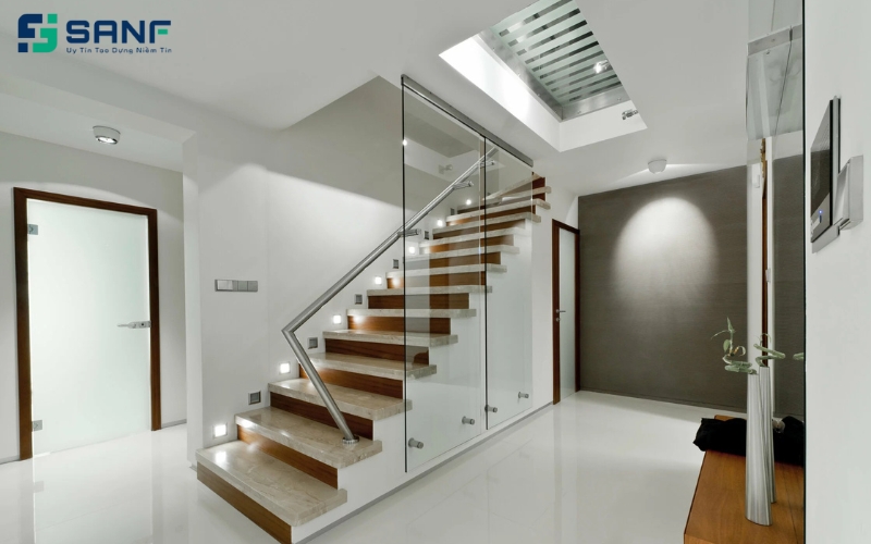 vách kính cố định