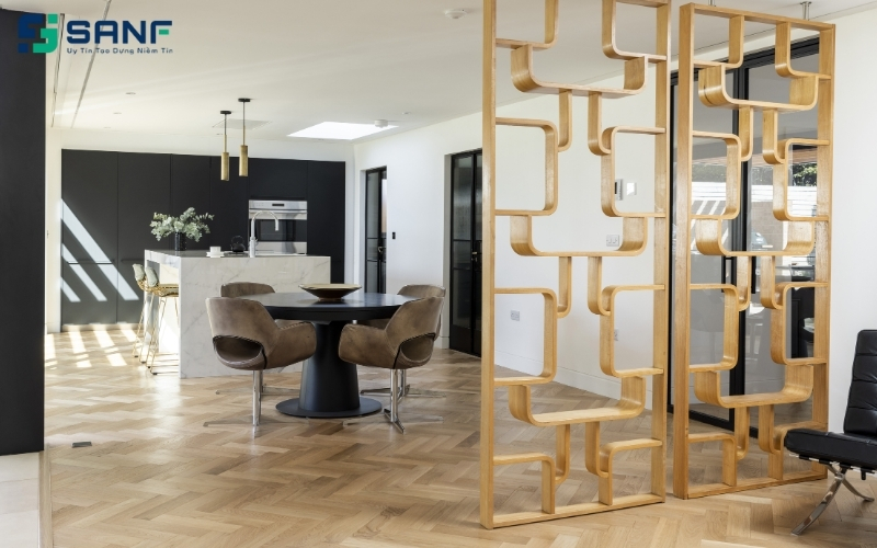 Vách ngăn xếp với cấu trúc độc đáo