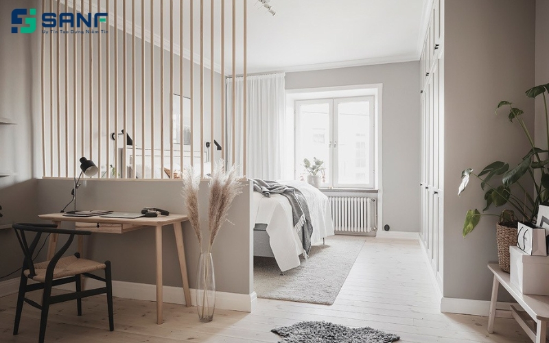 vách thạch cao trắng 