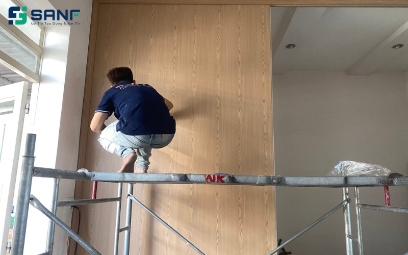 các loại chi phí khi thi công vách ngăn