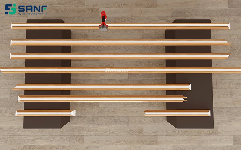 cố định vách ngăn