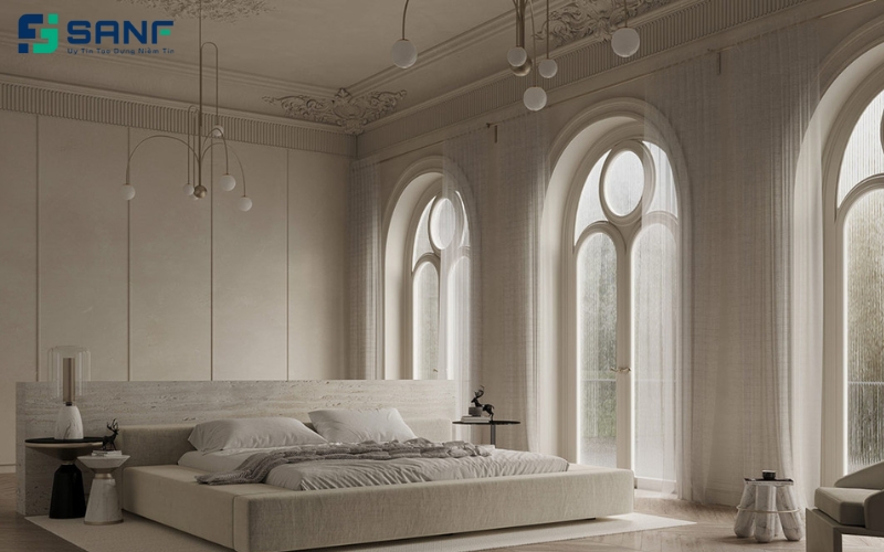 gam màu vách sang trọng