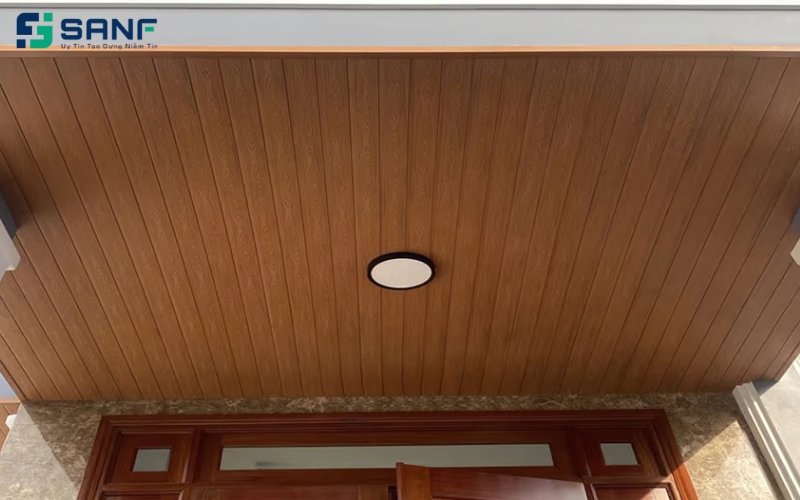 tấm ốp trần gỗ nhựa 2 lớp ASA