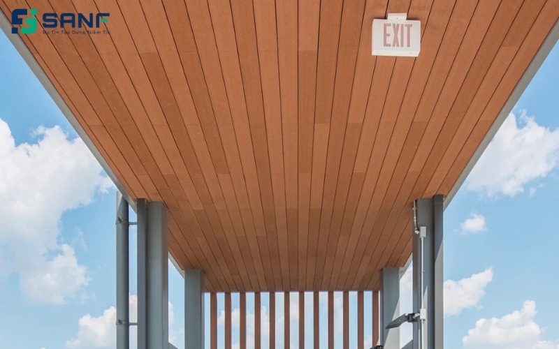 tấm ốp gỗ nhựa 2 lớp polymer