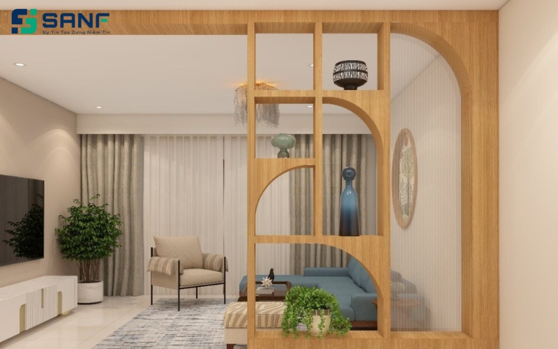 vách ngăn thiết kế đẹp