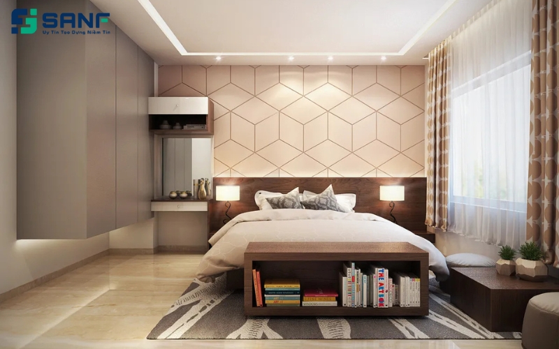 vách đầu giường đẹp