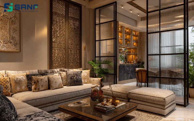 vách ngăn cách âm 