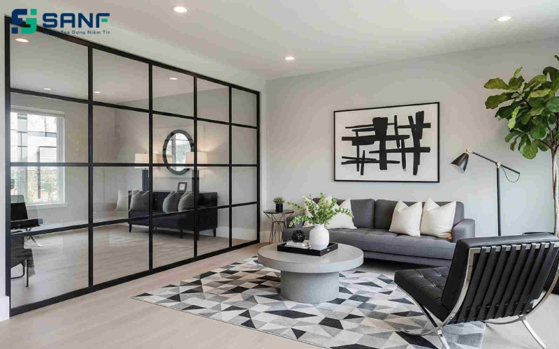 vách ngăn kính là gì