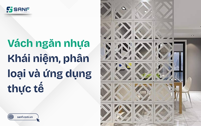 vách ngăn nhựa