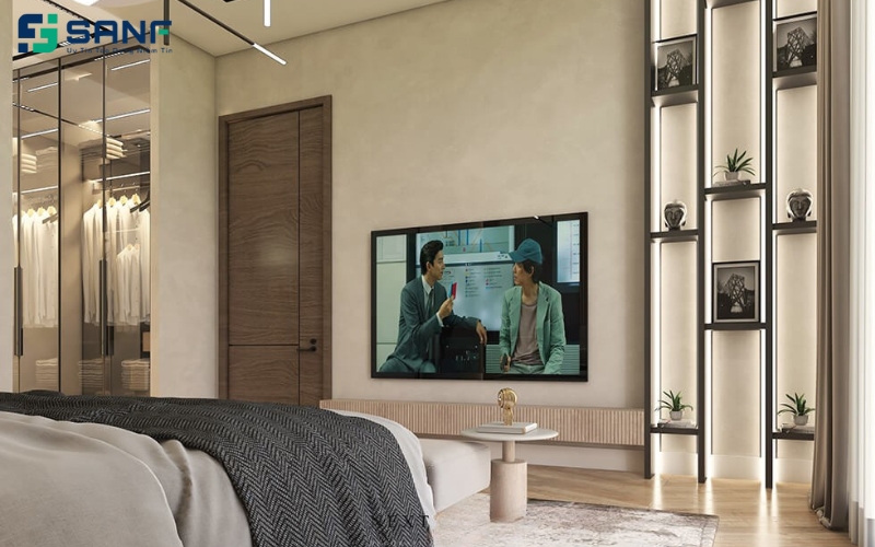 tấm ốp vách tivi bằng than tre